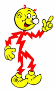 Reddy Kilowatt, electricity icon