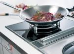 a build-in, one-element wok induction unit